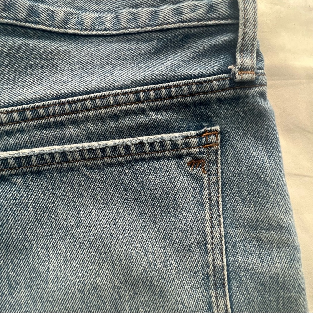 Madewell High-Rise Relaxed Denim Shorts, Size 29 - Picture 6 of 9